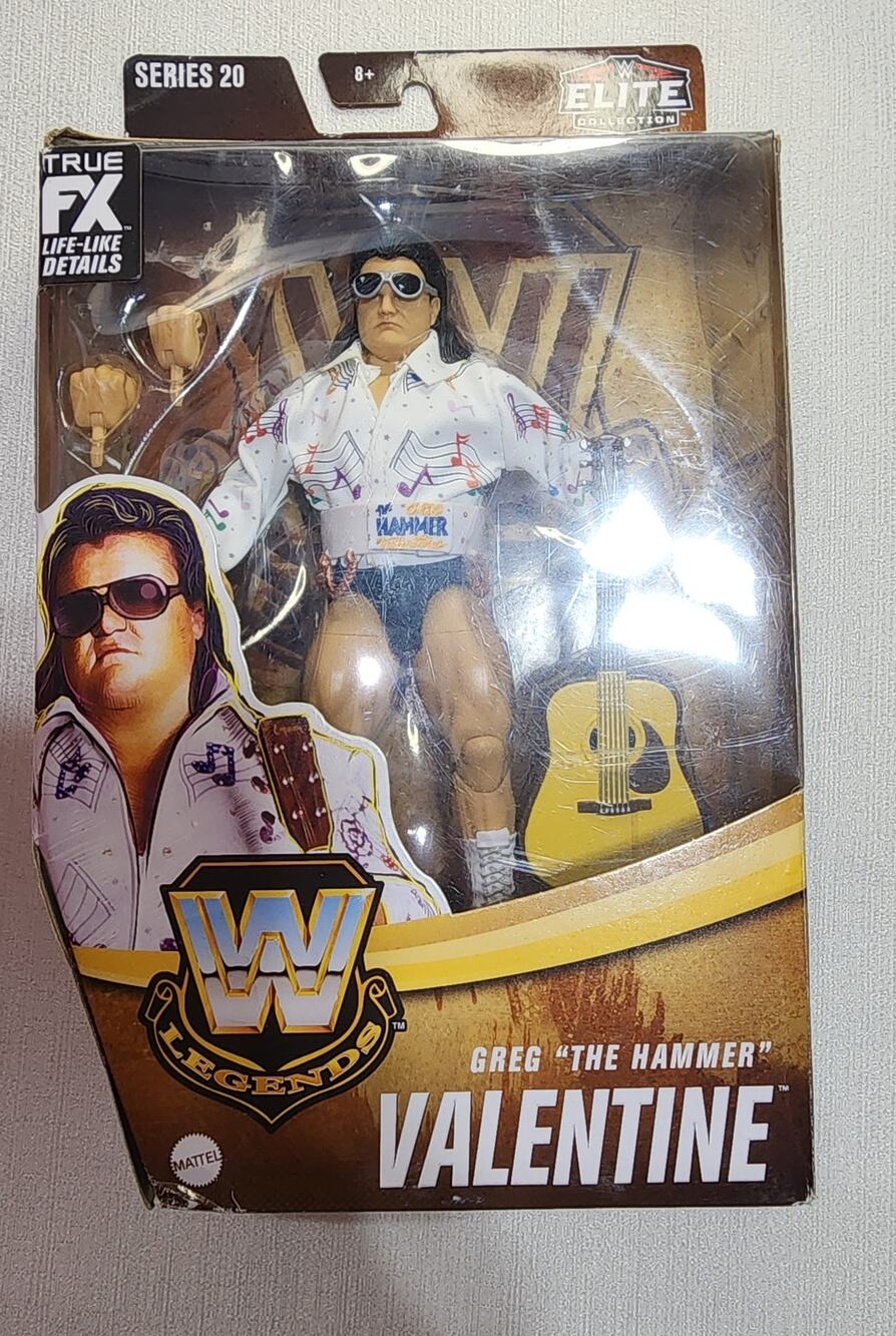Greg'' The Hammer'' Valentine WWE Legends Action Figure